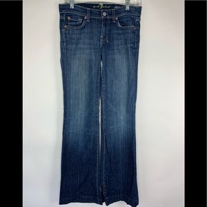 Seven 7 For All Mankind DOJO Flare Wide Leg Jeans